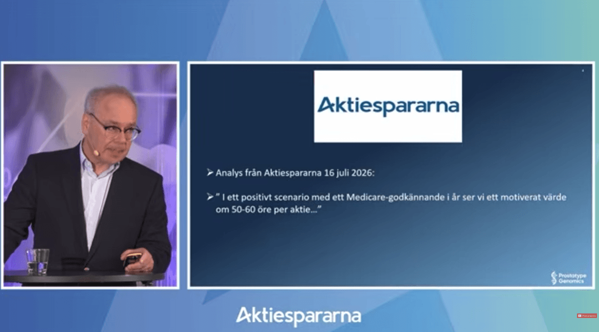 Värdedrivarna att hålla ögonen på i Prostatype Genomics